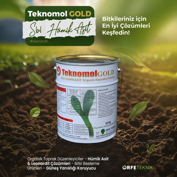 Teknomol Gold Sıvı Hümik Asit - Görsel 2